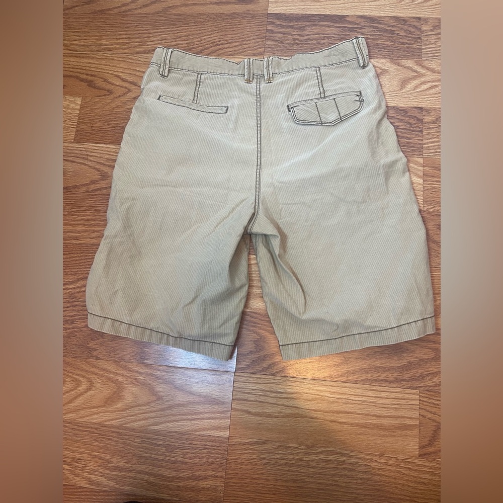 Tommy Bahama Denim Tan Khaki Mens Chino Summer Shorts Size 34 - Picture 2 of 7